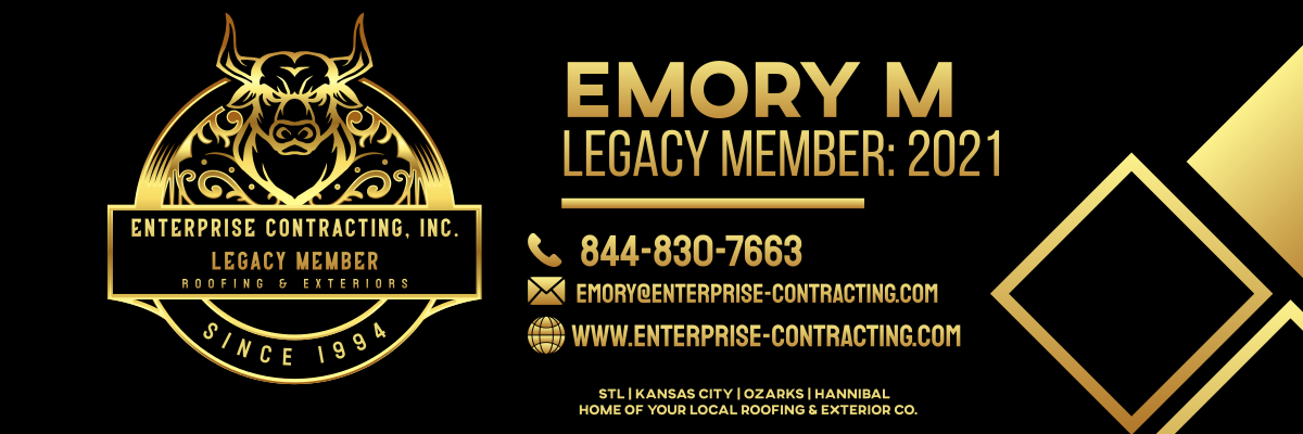 ECI: Roofing Tuckpointing Stone Gutters Co. Legacy Team Member Plaque