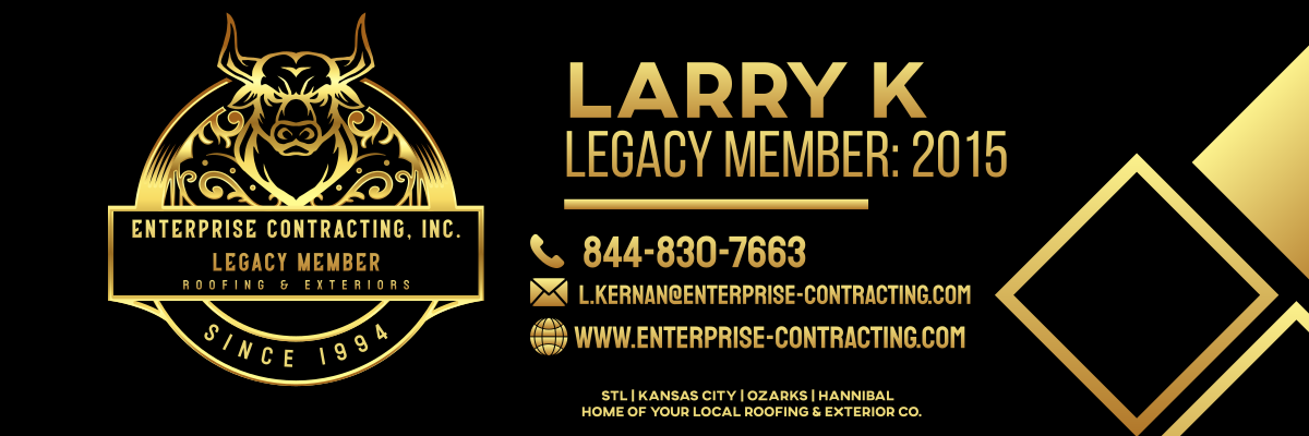 ECI: Roofing Tuckpointing Stone Gutters Co. Legacy Team Member Plaque